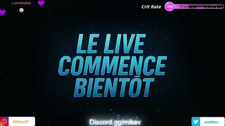 Mikev webcam stripchat model stream image